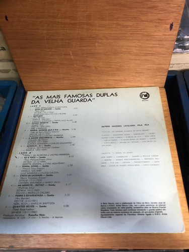 Lp - Vinil As Mais Famosas Duplas Da Velha Guarda (zerado) 1