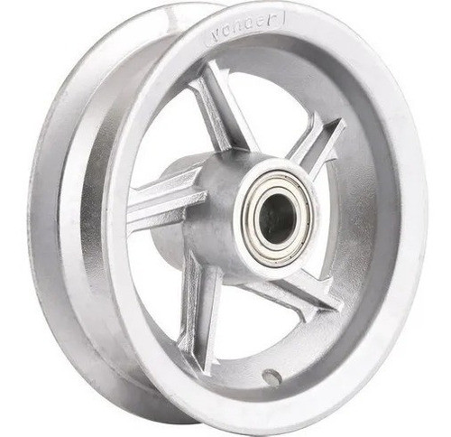 Kit 2 Rodas Aro Alumino 3,5 X 8 C/ 2 Rolamento Vonder 200kg 1
