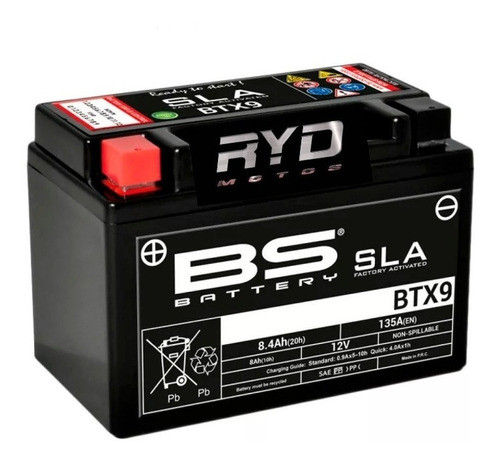 Batería Btx9 = Ytx9-bs Bmw S 1000 Xr Bs Battery 0