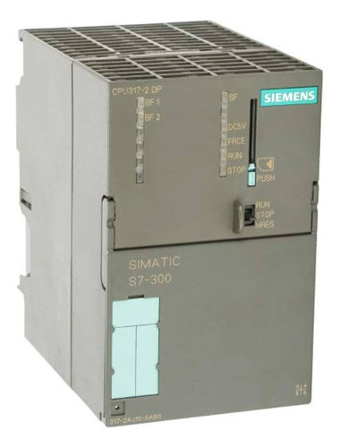 Plc Siemens Simatic S7 300 6es7 317-2aj10-0ab0 Cpu 317-2dp 0