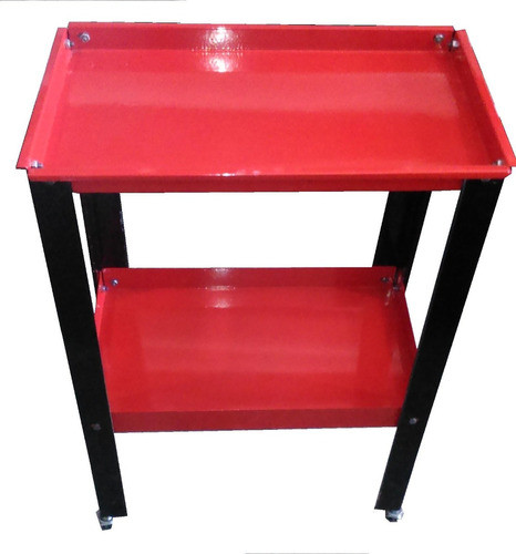 Mesa Rodante Taller  Mecanico 2 Bandejas  Eurotech 0