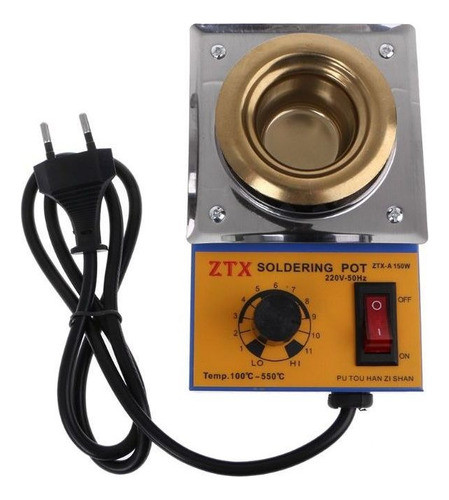 Forno De Estanho De Temperatura Ajustável Sem Chumbo 150w Co 0