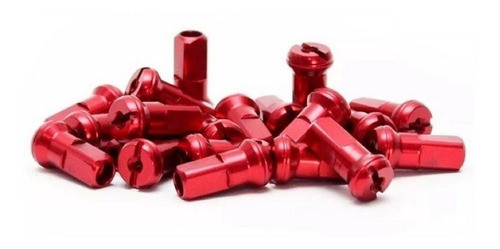 Set Niples Excel Takasago Traseros 4 Mm Rojo Aluminio Japon 0
