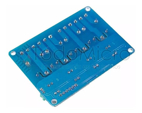 Modulo Relay Rele De 4 5v 10a Desarrollo Pic Avr 1