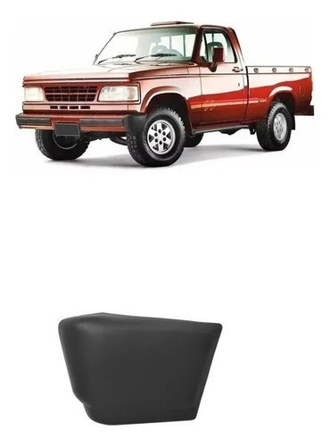 Ponteira Parachoque Diant D20, D40 Lado Esquerdo C/suporte 0