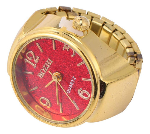 Reloj De Dedo Vintage Redondo Analógico Para Todos, Cuarzo 0