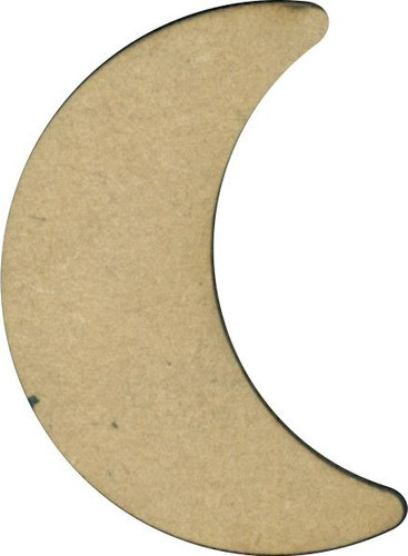 Figura Luna Mdf Fibrofacil Laser 5 Cm 3 Mm - 100 Un 0