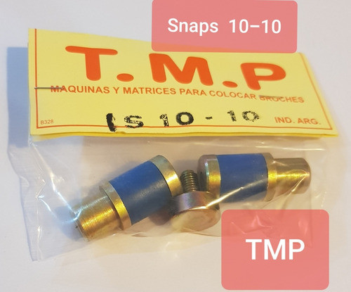 Maquina Para Broches D/f + 2 Matrices Snaps+ 200 Broches 1