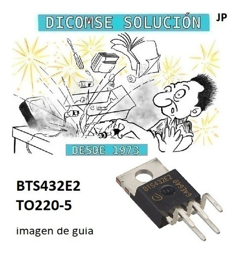 Transistor Bts432e2 Bts432e-2 Bts432 To220-5 1