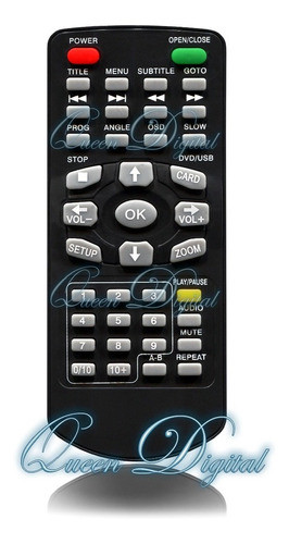 Control Remoto Dvd Para Top House Dvd 1800b Hdmi Garantia 1