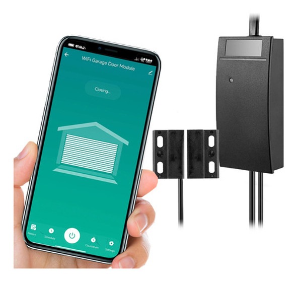 Módulo Wifi Porton Automatico Inteligente App Tuya 0