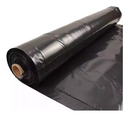 Rollo Nylon Polietileno Negro 200 Micrones 2 X 50 Mts 0