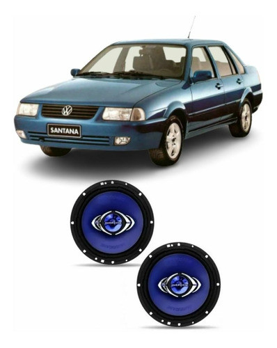Kit Alto Falante Traseiro Santana 6 Polegadas 0