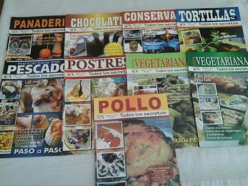 Lote De Revistas De Cocina - 9 Ejs 0