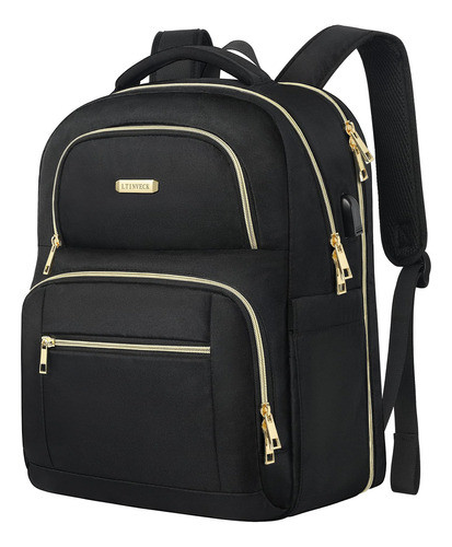 Ltinveck Mochila De Viaje Para Laptop, Mochila De 15.6 Pulga 0