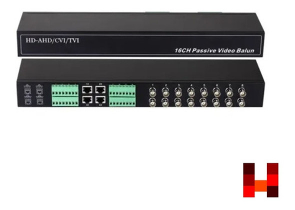 Balunera Pasiva 16 Canales Cvi-tvi-ahd Uniglobe Utp 816hd 1 Balunera Pasiva 16 Canales Cvi-tvi-ahd Uniglobe Utp 816hd 1