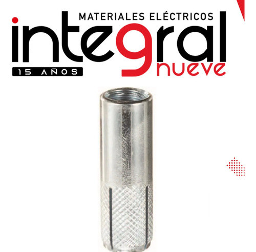 Broca Expansion Rosca Para Varilla Roscada 1/2 X 10u Cuota6 1