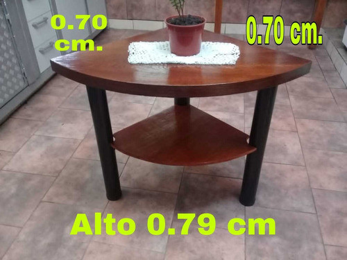 Esquinero,en Cedro Y Patas Regulables.rebajado. 0