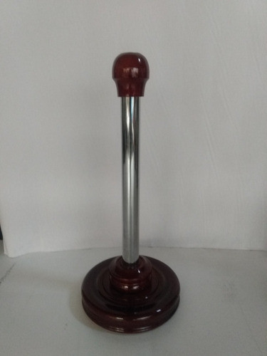 Base De Madera Jardin Con Metal Cromado Reglamentaria 1