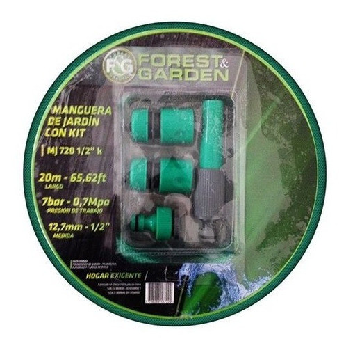 Manguera De Riego Forest & Garden C/ Kit 20mts | Ynter 0