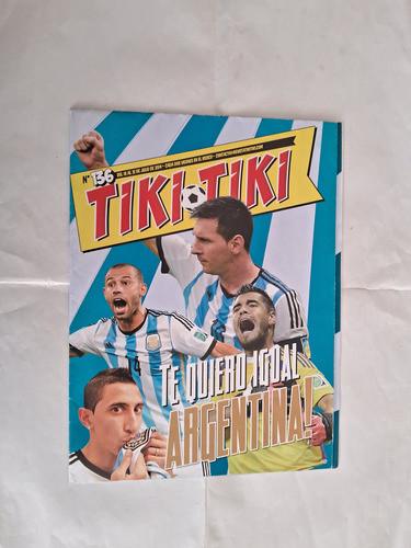 Revipóster Selección Argentina Mundial Brasil 2014. Impecabl 1