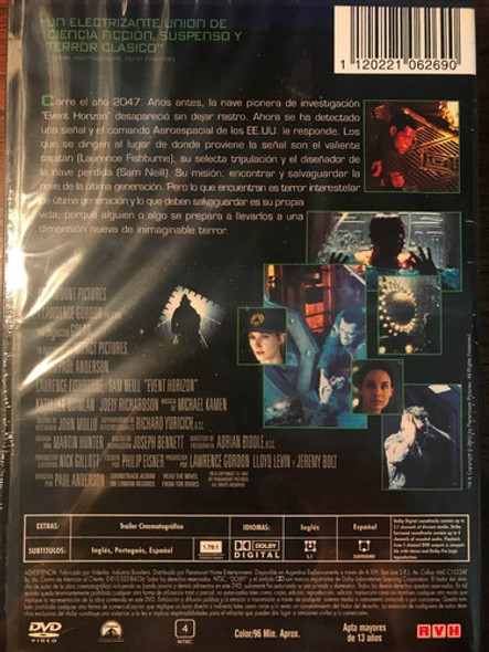 Dvd Event Horizon / La Nave De La Muerte 1