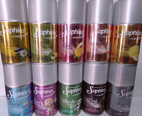 Aromatizador Saphirus X 10 A Elección. 1