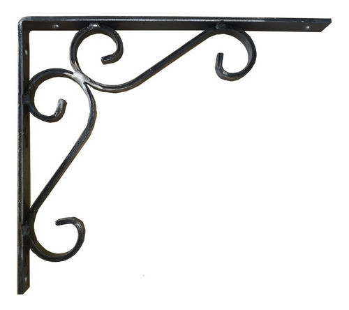 Ménsula Hierro 25x30cm Estilo Forjado Colonial. Mh2530 0