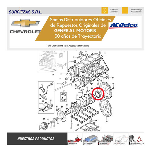Reten Bancada Captiva Nafta Chevrolet 3c 1