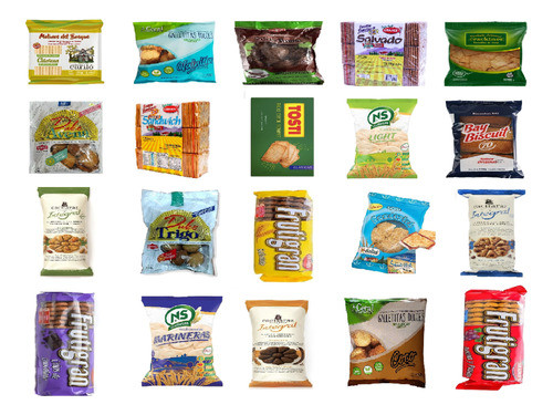 Mega Pack Saludable X 20 Galletitas  Mercado De Galletitas 0