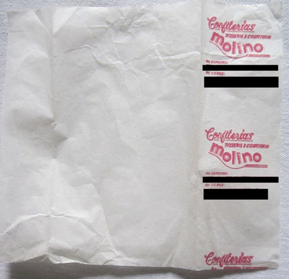 Antigua Servilleta De Papel Confiterias El Molino Argentina 0