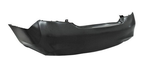 Paragolpe Trasero Negro Liso Nissan Versa 2012-14 0