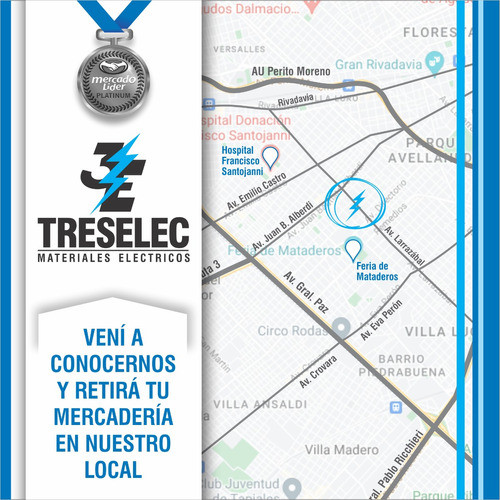 Conector De Hierro (3/4) Con Tornillo Para Caño X 5 U 1