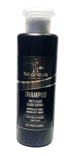 Shampoo Belanova Matizador Black Edition X 250ml 0