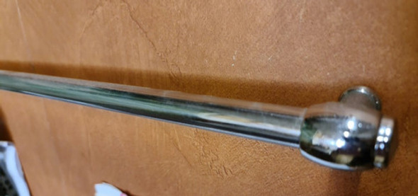 Barral De Cocina Caño Cromado 2 Soportes 120 Cm Tapa Metal 1