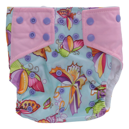 Fralda De Pano Para Bebês Com Estampa Colorida De Desenho An 0