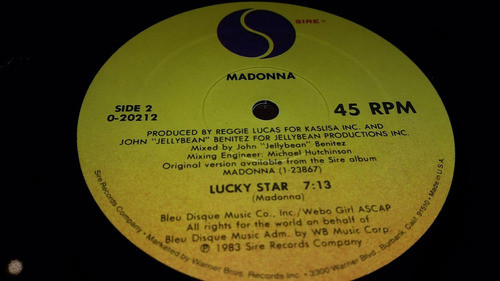 Madonna Borderline Vinilo Maxi Usa 1 Primera Edicion 1984 1