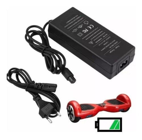 Cargador De Patineta Electrica Hoverboard Gtia 1 Año 1