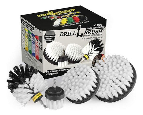 ~? Cepillo De Perforación Automotriz Cepillo De Taladro Blan 0