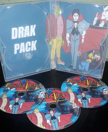 Dvd A Família Drácula - Desenho Completo ( 3 Dvds ) 1