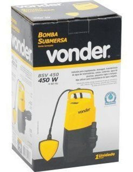 Bomba Submersa 450w Bsv 450 220v  Vonder 1