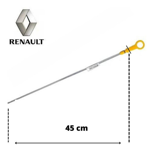 Vareta De Nível De Óleo Do Grand Megane 1.6 16v  Nv-546 1