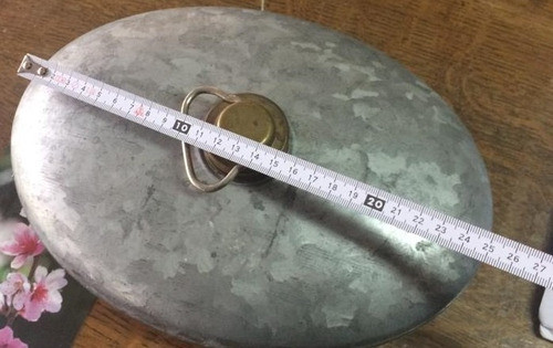 Recipiente Octogonal De Metal 0