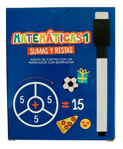 Juego D Cartas Matemáticas 1 Sumas Y Restas Barco Papel 6938 0