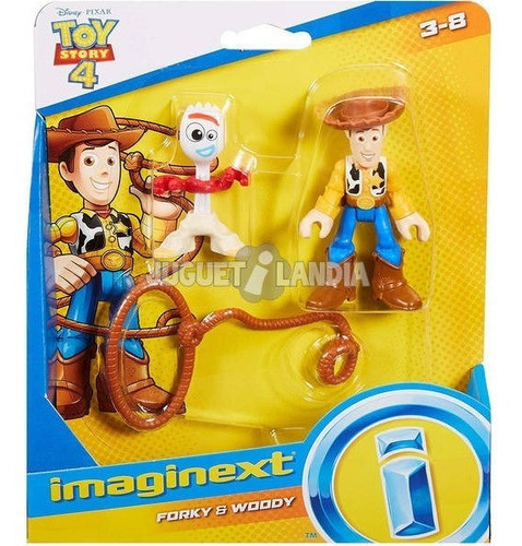 Fisher Price Toy Story Imaginext Fig. Tienda Of. Gbg89-gbg90 0