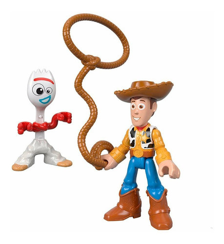 Fisher Price Toy Story Imaginext Fig. Tienda Of. Gbg89-gbg90 1