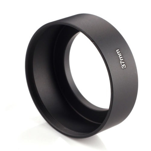 37mm Lente Campana Sol Sombra Tornillo Montura 37 Mm Filtro 1