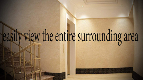 Visor De Puerta De Gran Angular De 200 Grados, Color Dorado 1