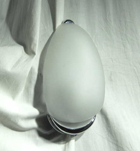 Aplique Cromado 1 Luz, Con Tulipa Fume   Imperdible 0