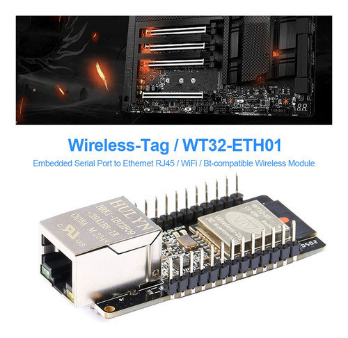Wt32-eth01, Porta Serial Embutida, Rede, Ethernet, 1